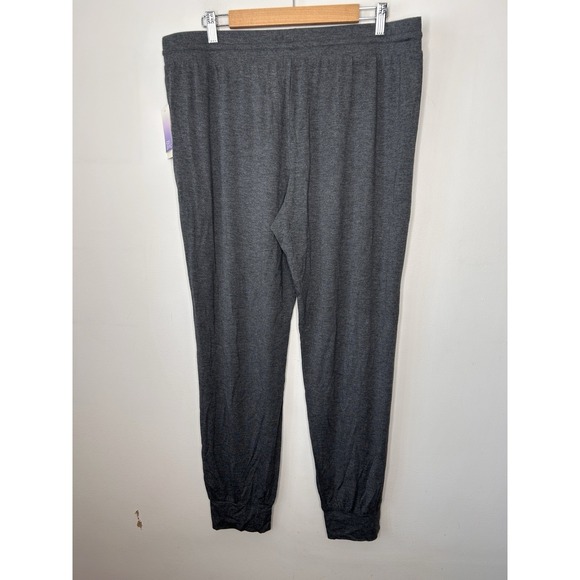 Stars Above Women's Gray Lounge Sleep Jogger Pants Soft Cozy Comfy Size XL New - Picture 5 of 9